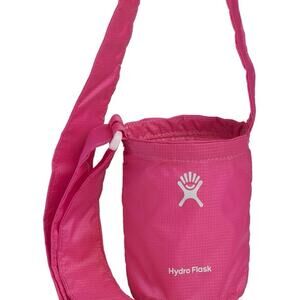 HYDRO FLASK
KIDS' PACKABLE BOTTLE SLING.  2 tone pink.  Fits 12 oz bottles